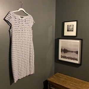 Banana Republic Pleated Ruffle Casual Dress